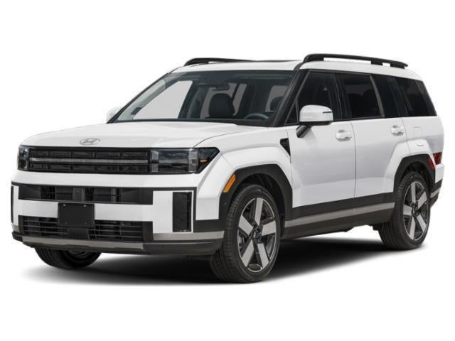 2026 Hyundai SANTA FE Limited FWD in Serenity White — front three-quarter view