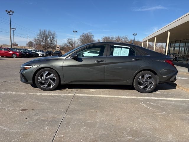 2025 Hyundai ELANTRA — side profile view