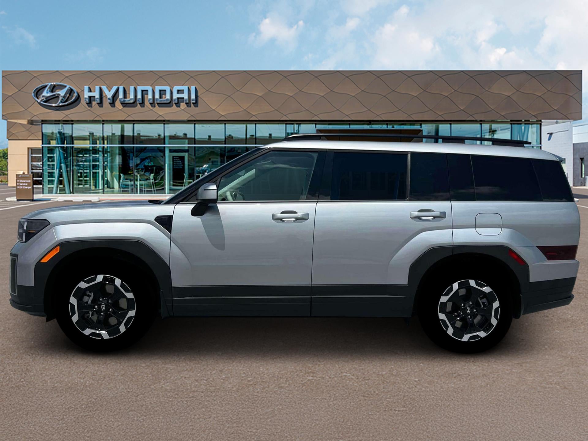 2026 Hyundai SANTA FE — rear three-quarter view