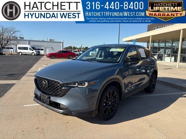 2025 Mazda Mazda CX-5 2.5 S Carbon Edition in Polymetal Gray Metallic — front three-quarter view