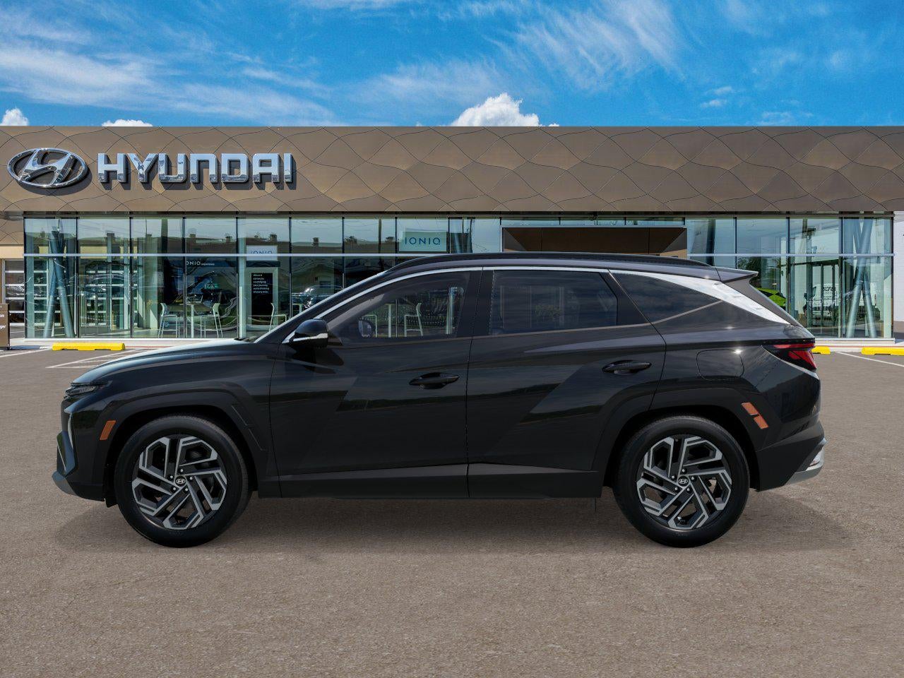 2026 Hyundai TUCSON — rear three-quarter view